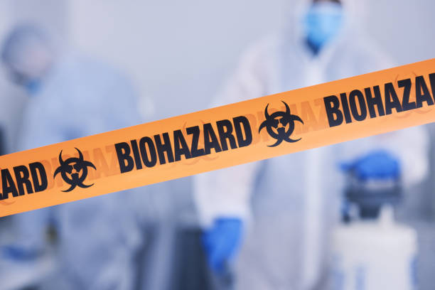 Professional Biohazard technician working in Sausalito, CA